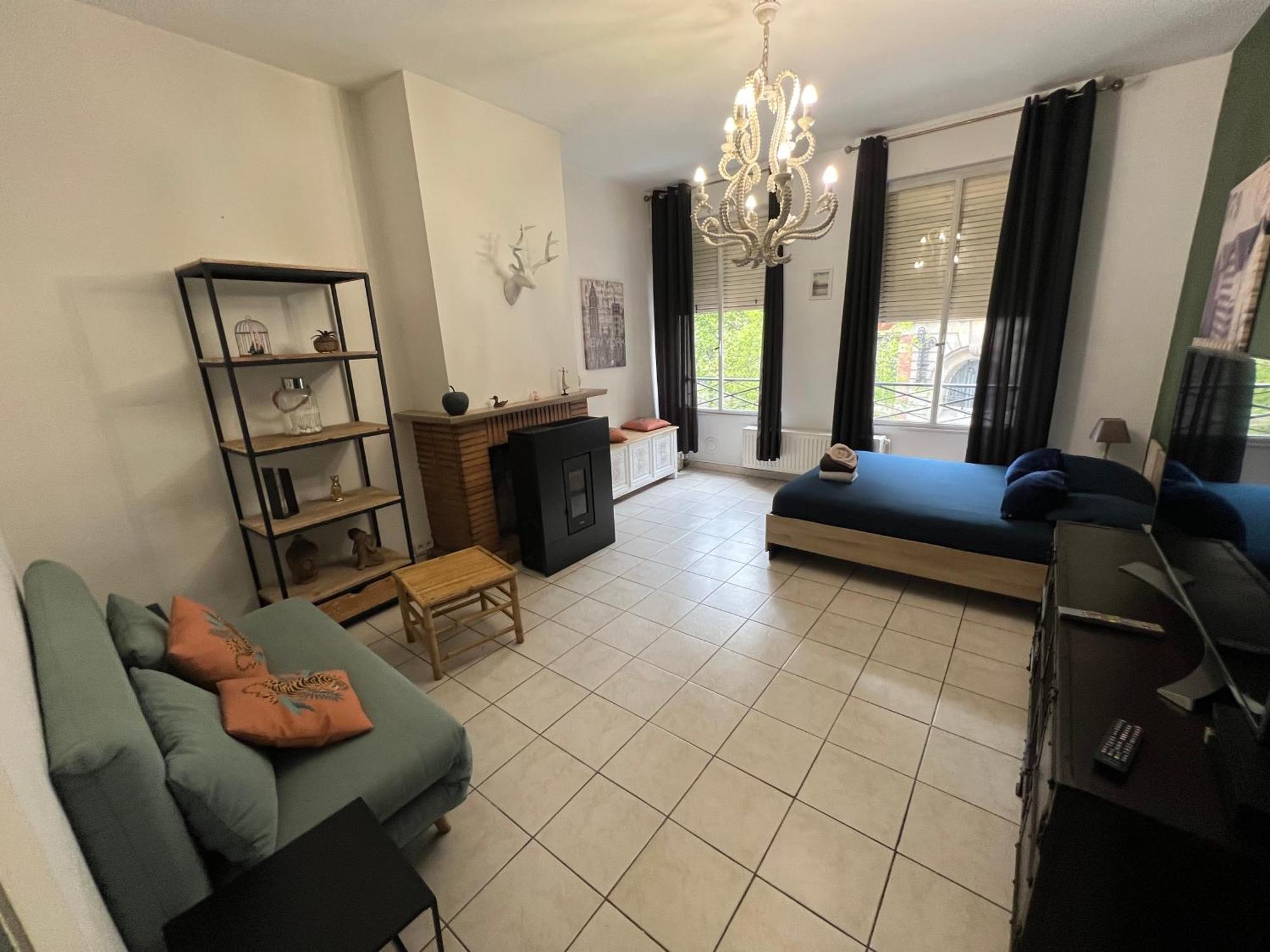 Apt 1 Elegance, 60M2, Centre Valenciennes Phòng bức ảnh
